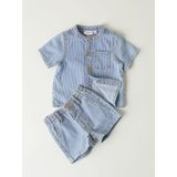 NAME IT - NBMRYAN STRIPE DNM SHORTS 9435-IP H - Baby - Bermuda shorts