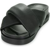 ONLY SHOES - Gekruiste Muiltjes - Zwart - Polyurethaan