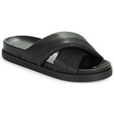 ONLY SHOES - Gekruiste Muiltjes - Zwart - Polyurethaan