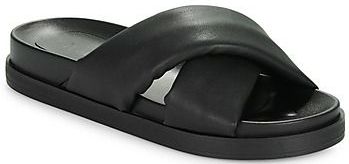 ONLY SHOES - Gekruiste Muiltjes - Zwart - Polyurethaan