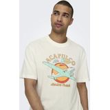 Onsmonte - T-shirts - O-hals - Korte Mouwen - Relaxed Fit