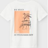 NAME IT - Nkmjayjay Ss Top - T-shirt - Wit