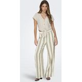 Only Shirt Korte Mouwen Moonbeam Beige