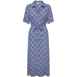 JDY - Midi-jurk - Viscose - V-Hals - 3/4 Mouwen - Regular Fit