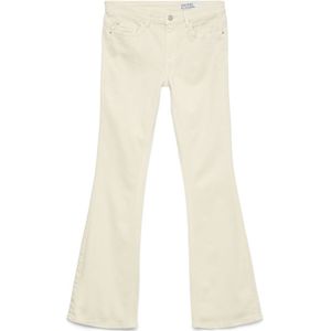 Flared Fit Jeans - Blauw - Katoen - Mid Rise