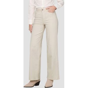 Only - Madison - Jeans - Hoge Taille - Wijde Pijpen - Blauw - Katoen