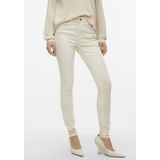 VERO MODA - VMFLASH MR SKINNY JEANS - Ecru - Dames Jeans