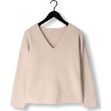 Gebreide Trui - Effen - Knitwear - V-hals - Lange Mouw - Losse Pasvorm