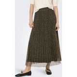 Onlsky - Midi-rok - Polyester - Plissédetail - Elastische Tailleband