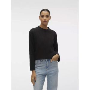 Vero Moda - Vmhilde Ls o-Neck Short Pullover Noos - Dames - Gebreide Truien