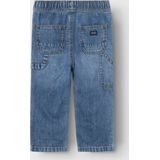 Jogger-Fit Jeans - Blauw - Katoen - Verstelbare Taille