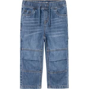Jogger-Fit Jeans - Blauw - Katoen - Verstelbare Taille