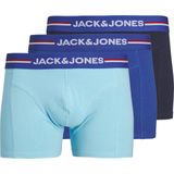 Jack&Jones - Jactim Solid Trunks - Boxershorts - True Blue - 3-Pack