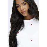 Onlketty - T-shirt - Zwart - Katoen - Korte Mouwen