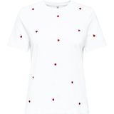 Onlketty - T-shirt - Zwart - Katoen - Korte Mouwen