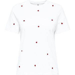 Onlketty - T-shirt - Zwart - Katoen - Korte Mouwen