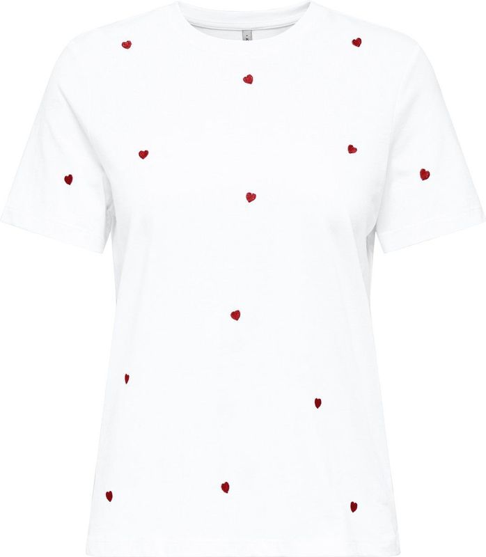 Onlketty - T-shirt - Zwart - Katoen - Korte Mouwen