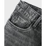 Jeans - Wijde Pasvorm - Denim - Verstelbare Taille - Zware Slijtage