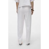 Broek met Wijde Pijpen - Blauw - Katoen - Elastische Taille