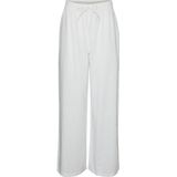 Broek met Wijde Pijpen - Blauw - Katoen - Elastische Taille