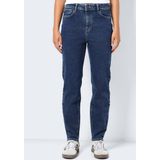 Noisy may Jeans Nmmoni Hw Ank Jeans Az365db 27030448 Dark Blue Denim Dames