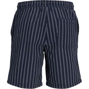 Jack & Jones - Seersucker Herenshort - Gestreept