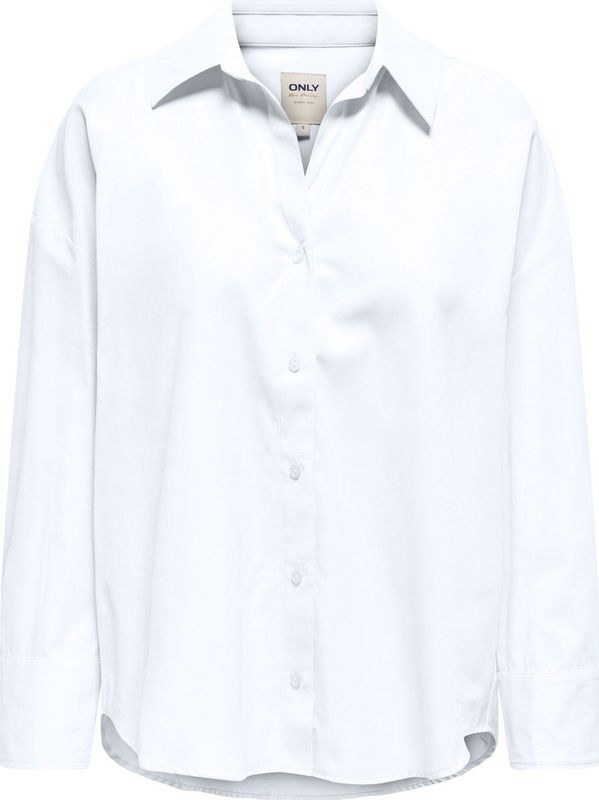 Only - Onloregon Solo Shirt - Blouse - Helder Wit