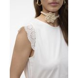 Vmemily - Top - Katoenen Jersey - Regular Fit - Korte Mouwen - O-hals