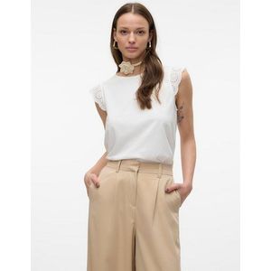 Vero Moda T-Shirt "VMEMILY SL GATHERING TOP JRS NOOS"