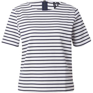 VERO MODA Gestreepte Top VMABBY Ecru/Marine