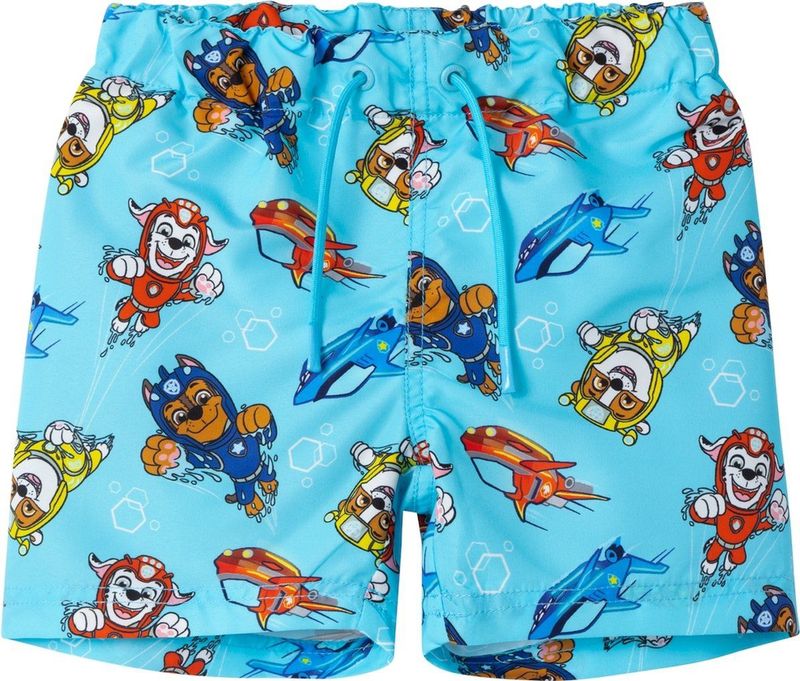 NAME IT - Nmmmoti Pawpatrol Cplg - Zwemshort - Lichtblauw