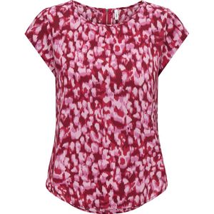 Only - Onlvic s s Aop Top Noos Ptm - Dames - Blouses