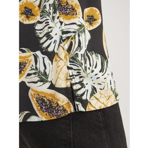 JACK&JONES JORLUKE TAMPA AOP SHIRT SS SN Heren Overhemd - Maat S