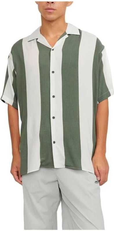 JACK & JONES - Hemd - Groen - Viscose