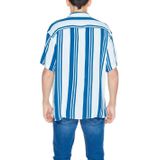 Jack & Jones - Gestreept Overhemd - Lichtblauw - 100% Viscose