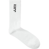 Sokken - Wit - Zwart - 100% Katoen - Drie Paar