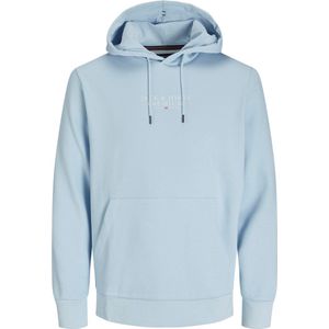 JACK & JONES - Hoodie - Blauw - 70% Katoen, 30% Gerecycled Polyester
