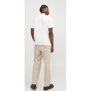 Jack en Jones - Polo - Off-White - Biologisch Katoen en Gerecycled Polyester