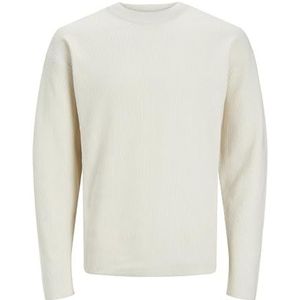 JACK & JONES JPRCCSPRING Perfect Knit Crew Neck, almaan-melk., S