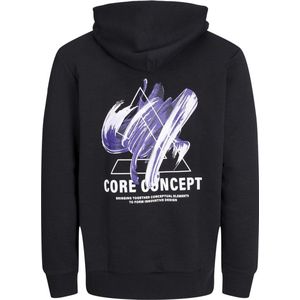 Hoodie - Geborsteld - Zacht - Wide Fit - 50% Polyester, 50% Katoen