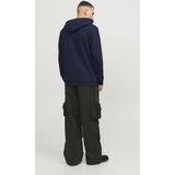 Jack & Jones Map Logo Sweat Hoodie Heren
