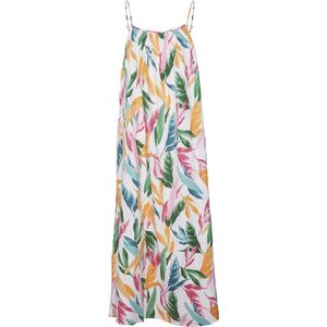 VERO MODA - Zomerjurk 'Kleo' - Groen / Oranje / Framboos / Wit - Mouwloos