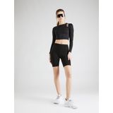 Onpnoon - High Waist Slim Fit - Stad Shorts - Zwart - Katoen - Elastische Taille