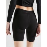 Onpnoon - High Waist Slim Fit - Stad Shorts - Zwart - Katoen - Elastische Taille