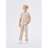 NAME IT - NKMFAHER SS Shirt F NOOS - Humus - T-shirt - Korte Mouwen