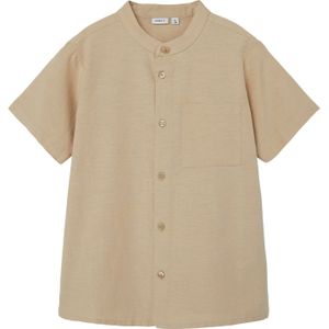 NAME IT - NKMFAHER SS Shirt F NOOS - Humus - T-shirt - Korte Mouwen