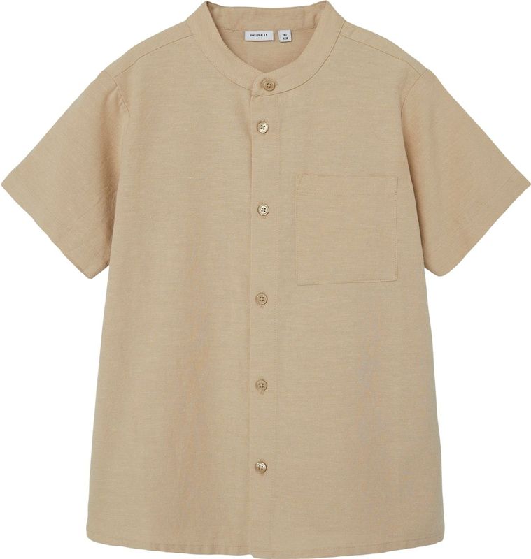 NAME IT - NKMFAHER SS Shirt F NOOS - Humus - T-shirt - Korte Mouwen