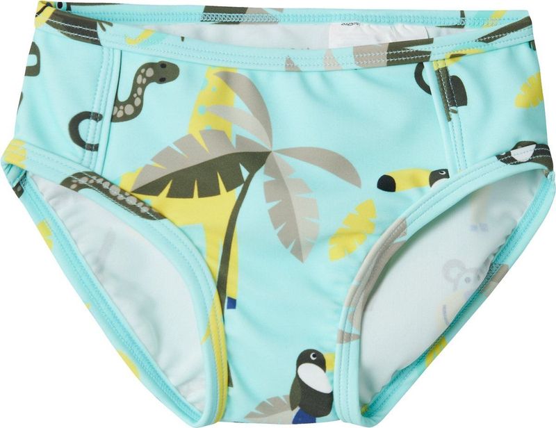 Name It - NmmZilas - Zwemslips - Pool Blue/Jungle - Badmode