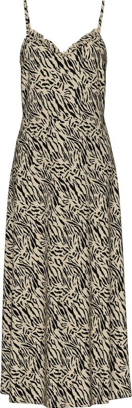 PIECES - PCNYA SLIP ANKLE DRESS BF WVN MSA BC - Dames - Maxi jurken