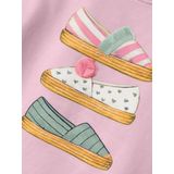 Name it t-shirt meisjes - roze - NMFvigga - maat 92